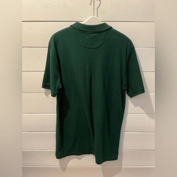 💚 LE 31 PAR SIMONS – Size L – Dark Green Organic Cotton Polo Shirt - Picture 8 of 8